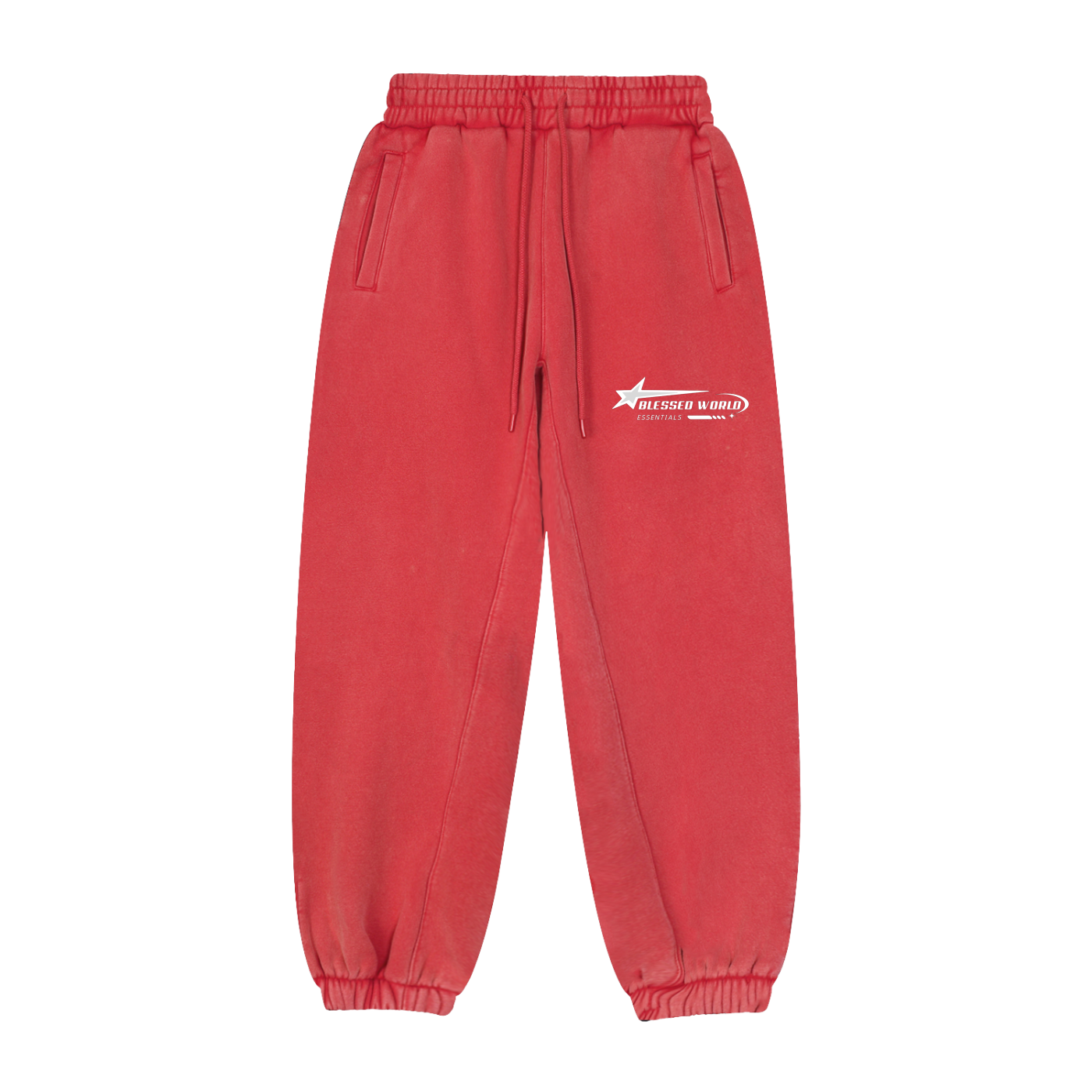 Blessed World Essentials Sweatpants White Edition