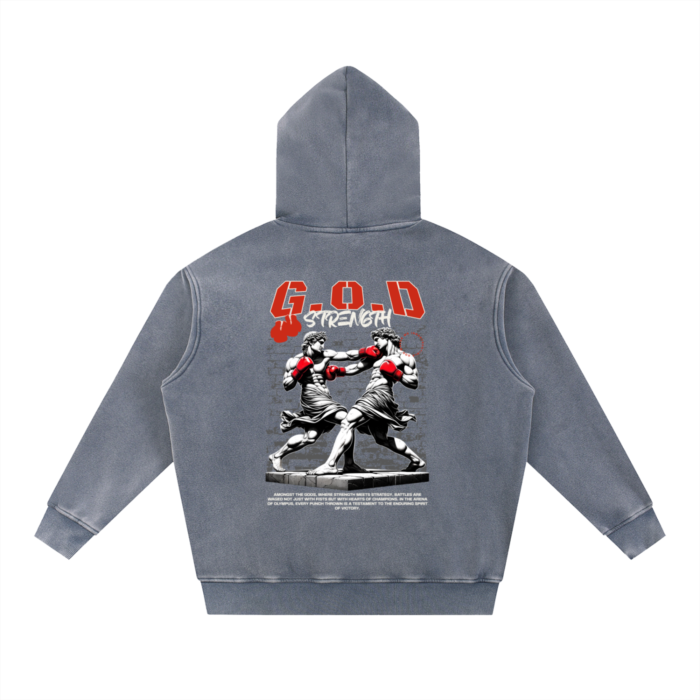 God Strength Oversized Hoodie