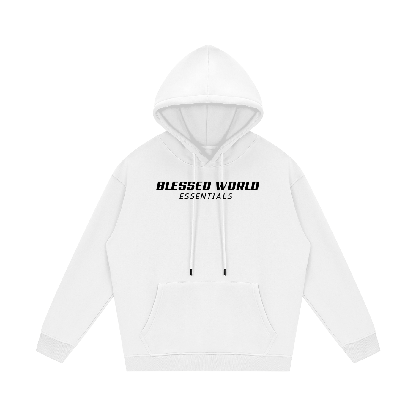 Blessed World Essentials Black Edition Hoodie