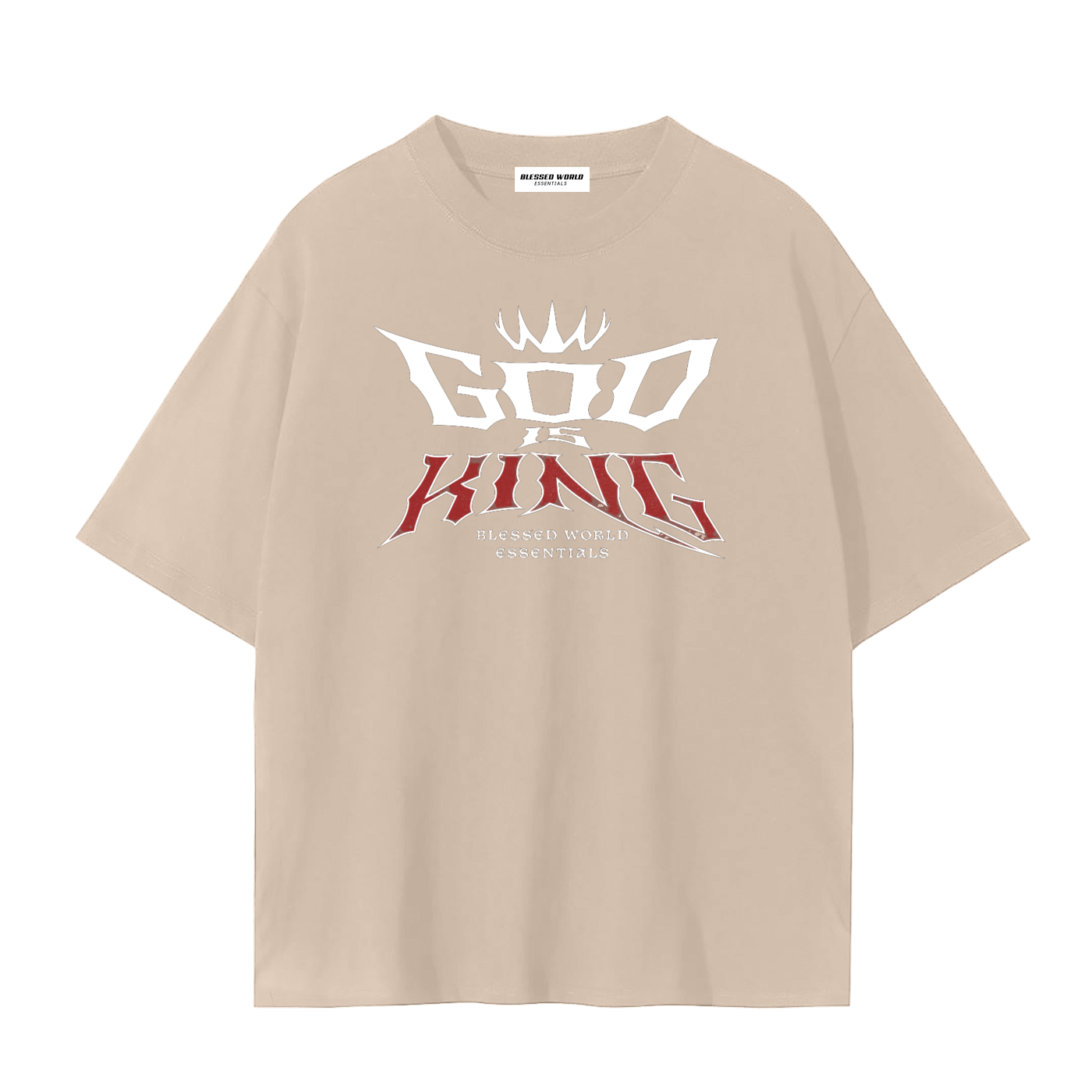 Blessed World Essentials x God is King T-Shirt