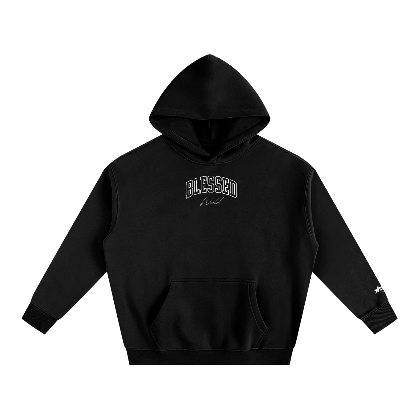 Blessed World Oversized Hoodie