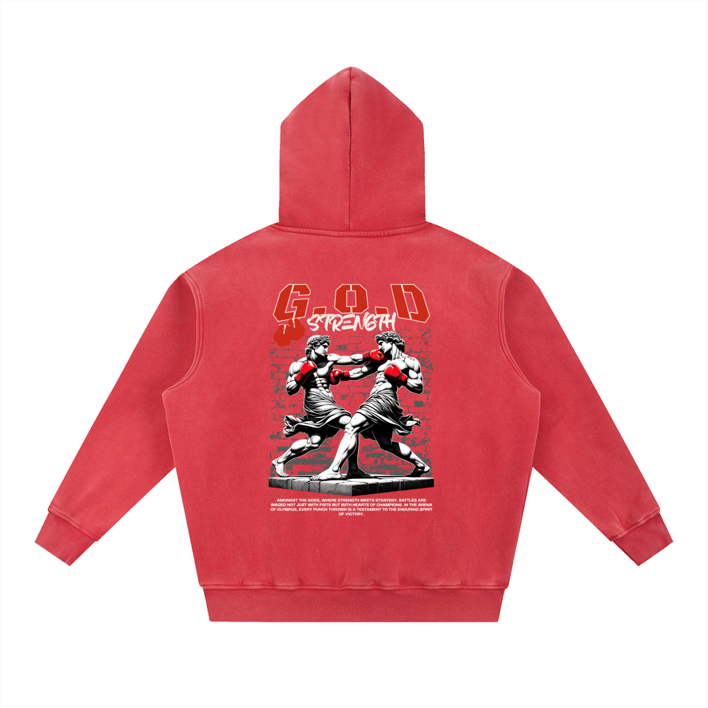 God Strength Oversized Hoodie