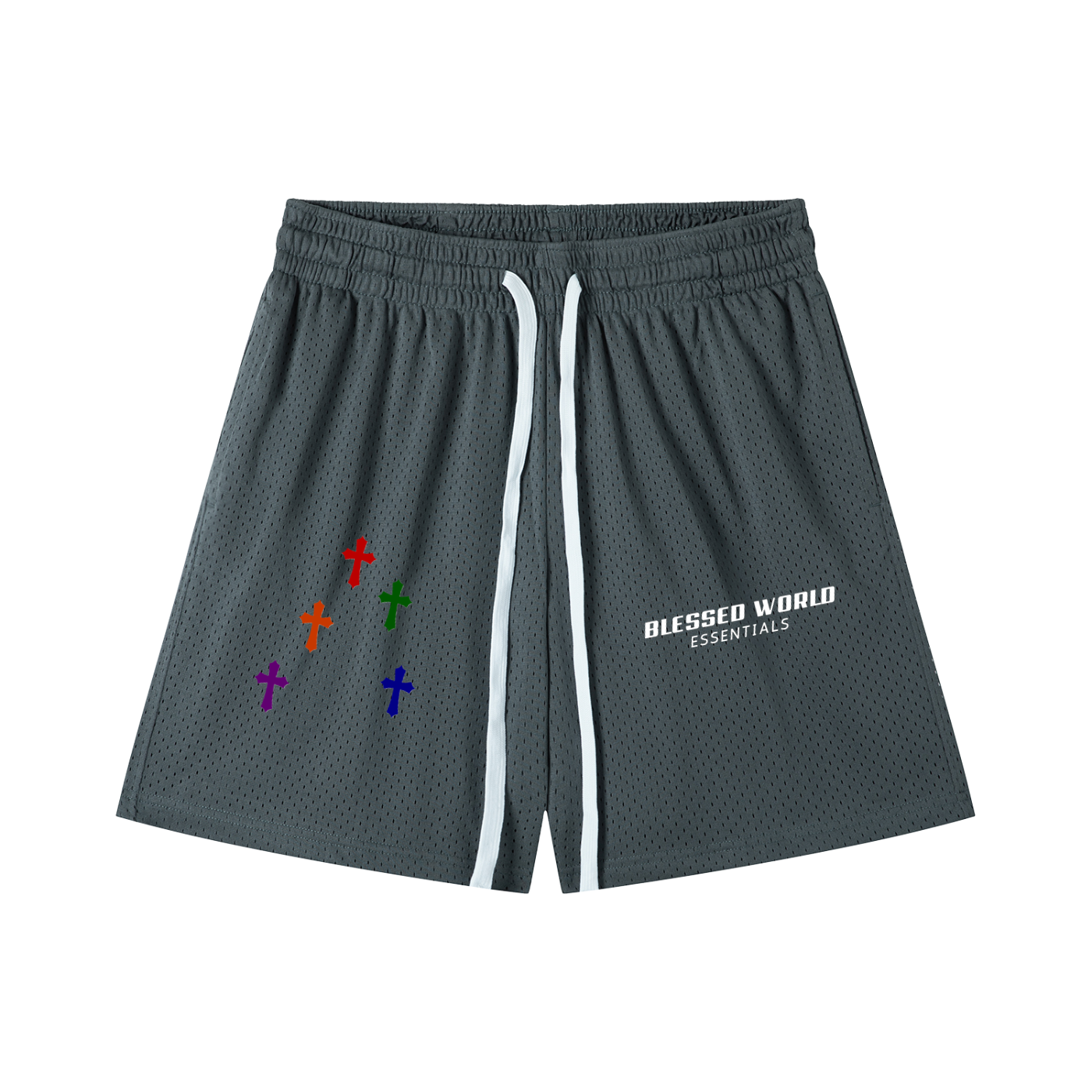Cross Blessed World Essentials Mesh Shorts