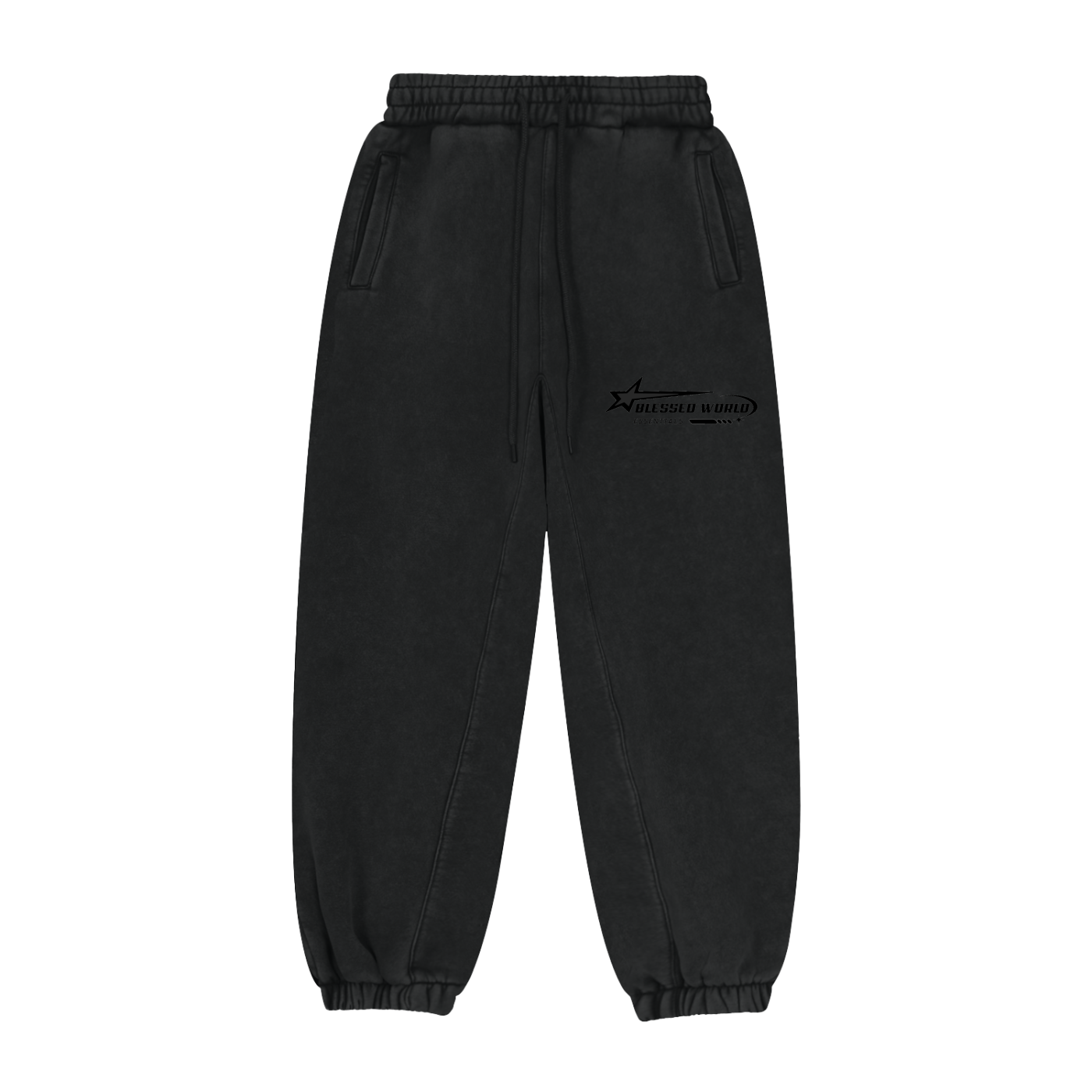 Blessed World Essentials Sweatpants Black Edition
