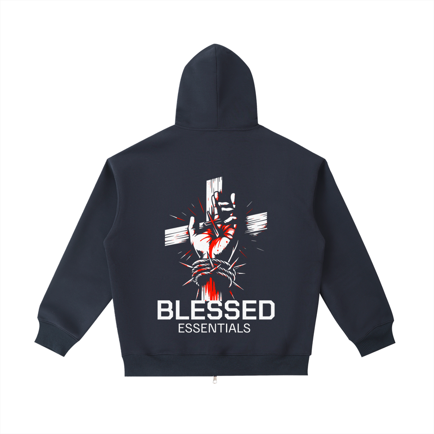Blessed Essentials x Cross Zip-Up