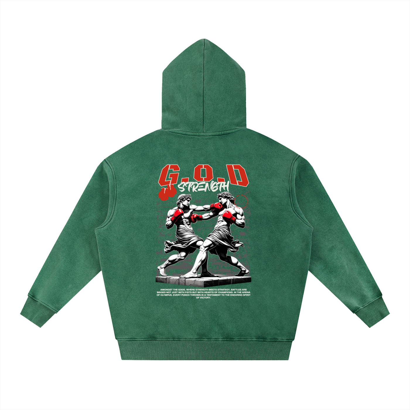 God Strength Oversized Hoodie