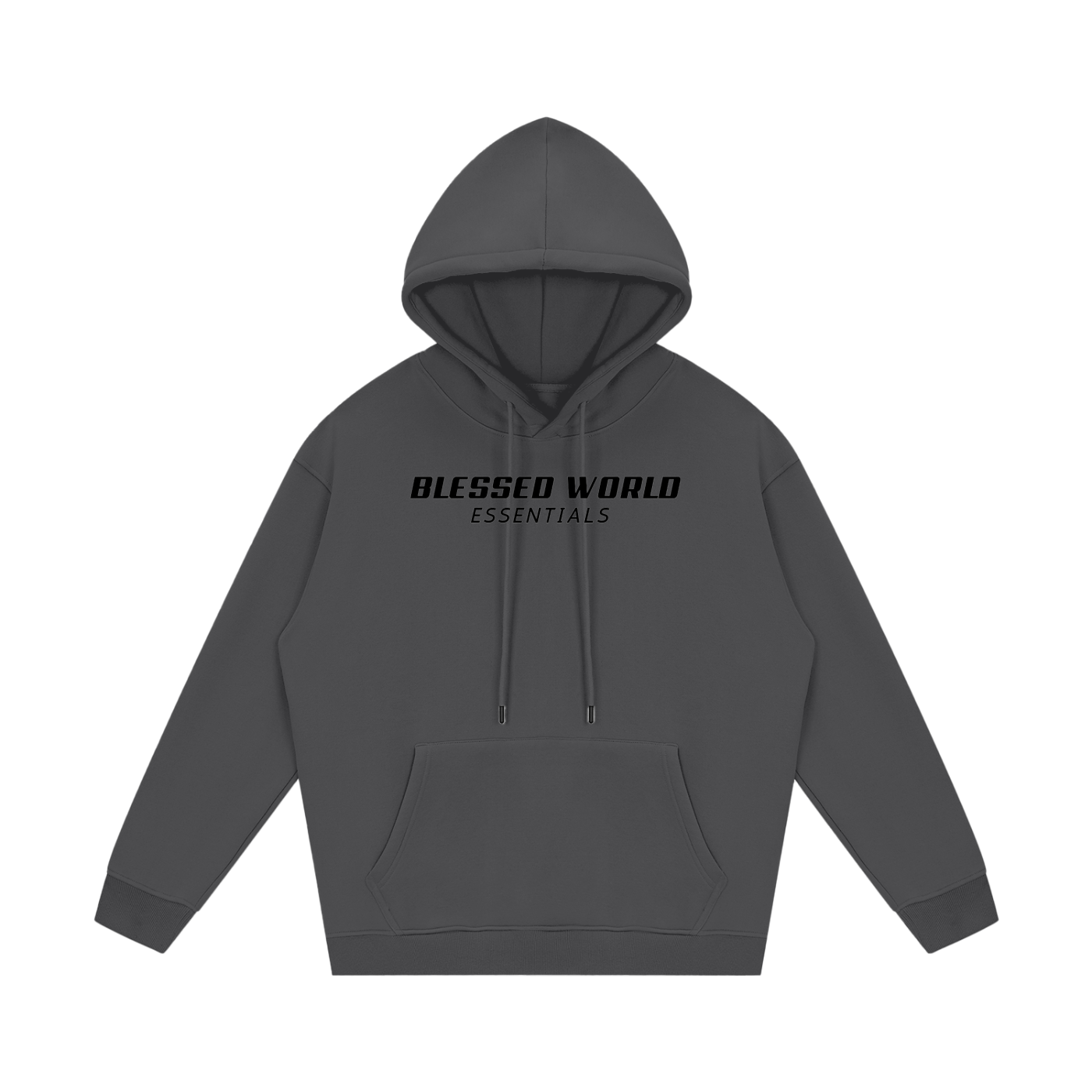 Blessed World Essentials Black Edition Hoodie
