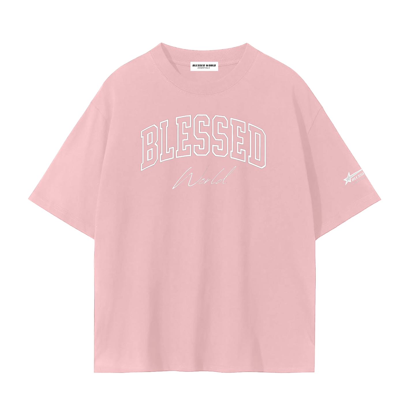 Blessed World Fitted T-Shirt
