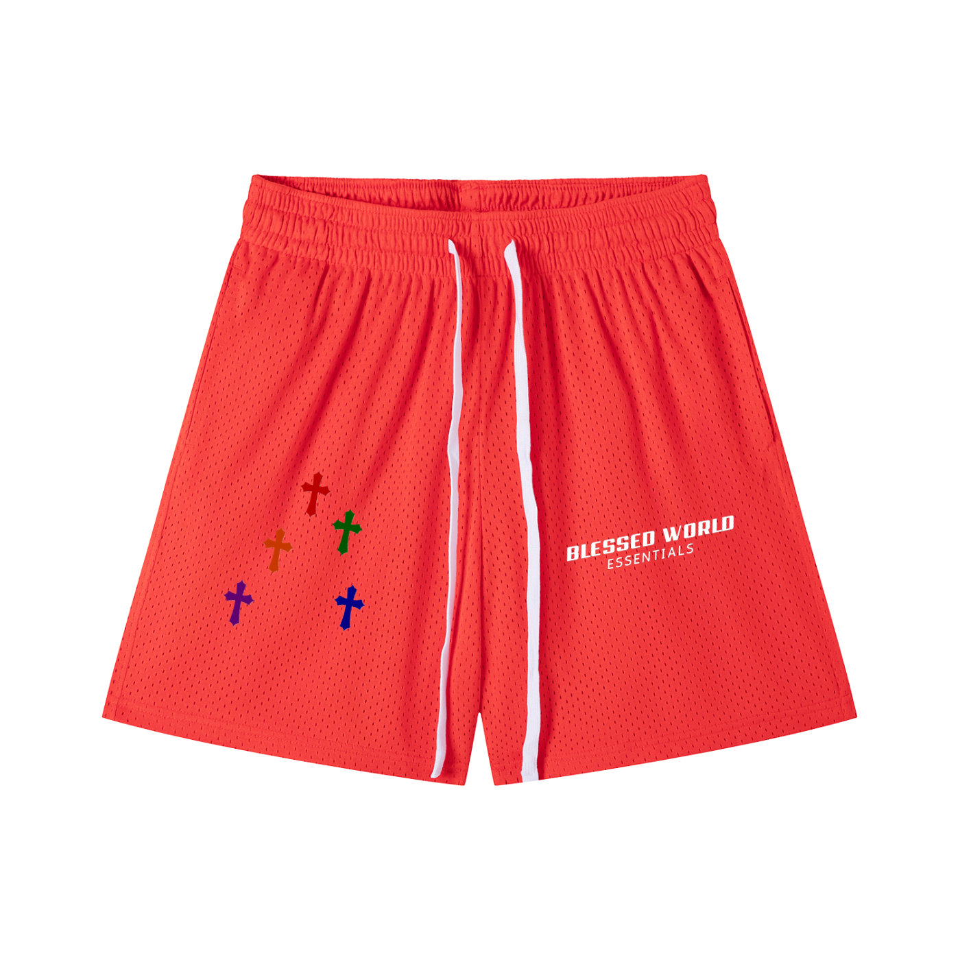 Cross Blessed World Essentials Mesh Shorts