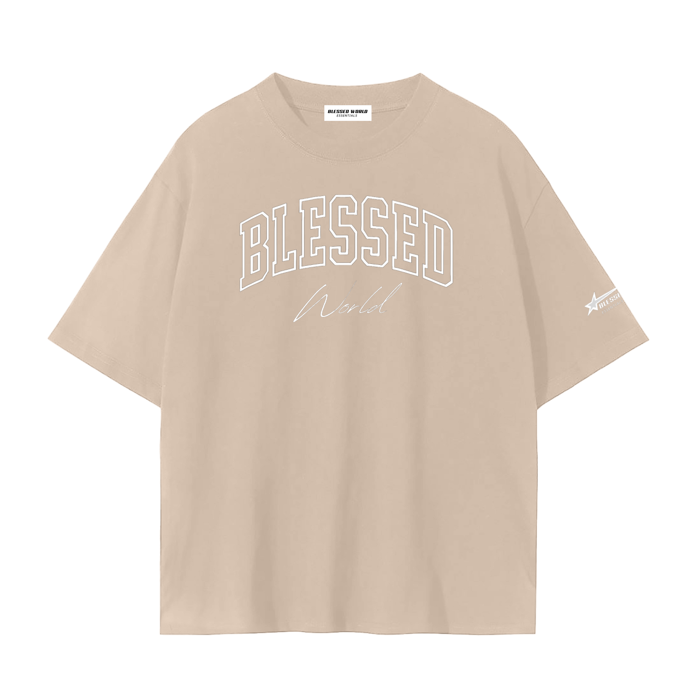 Blessed World Fitted T-Shirt