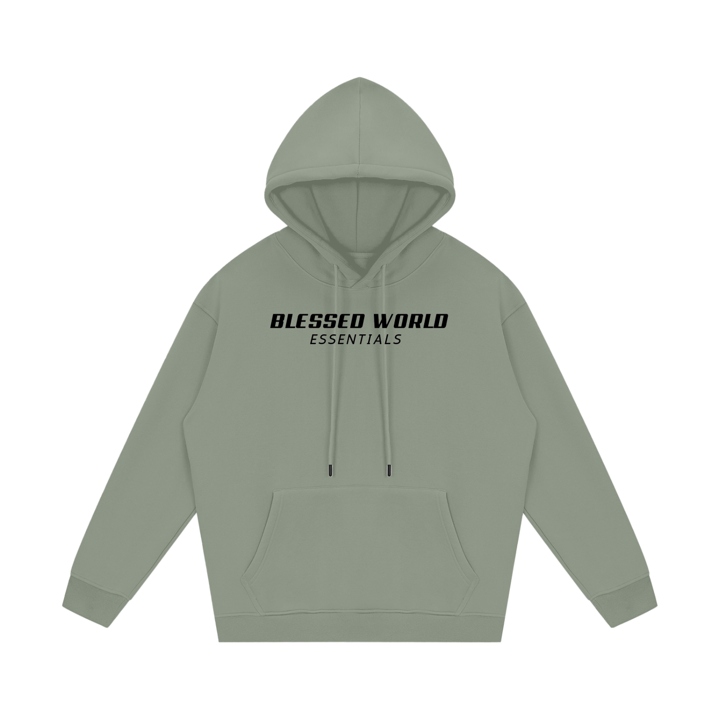 Blessed World Essentials Black Edition Hoodie