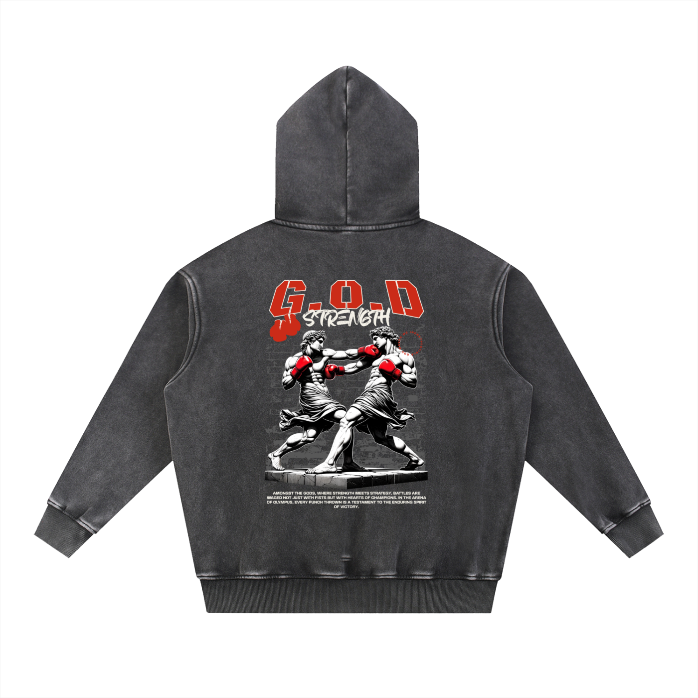 God Strength Oversized Hoodie