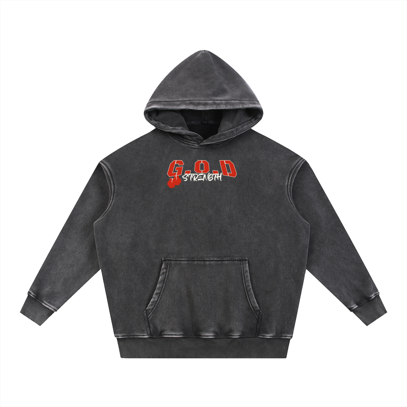 God Strength Oversized Hoodie