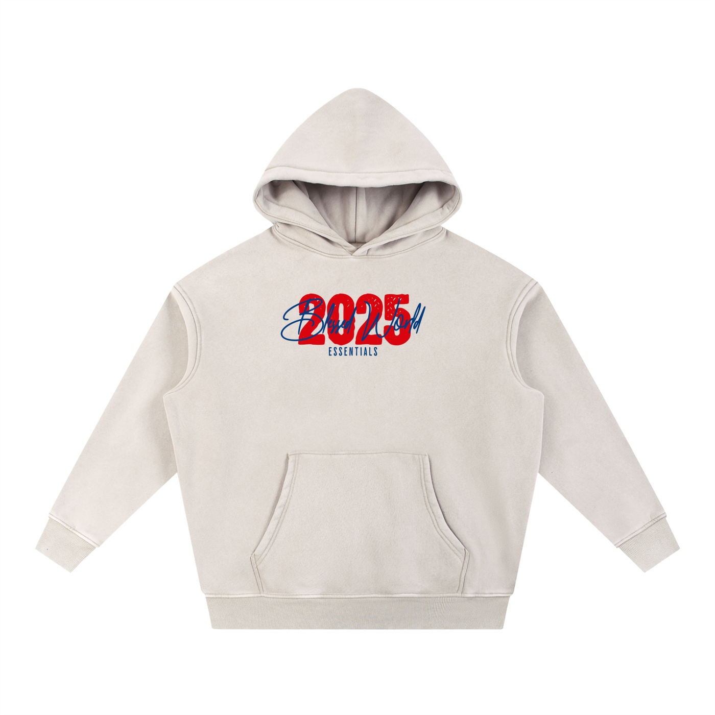 Blessed World Essentials 2025 Oversized Hoodie