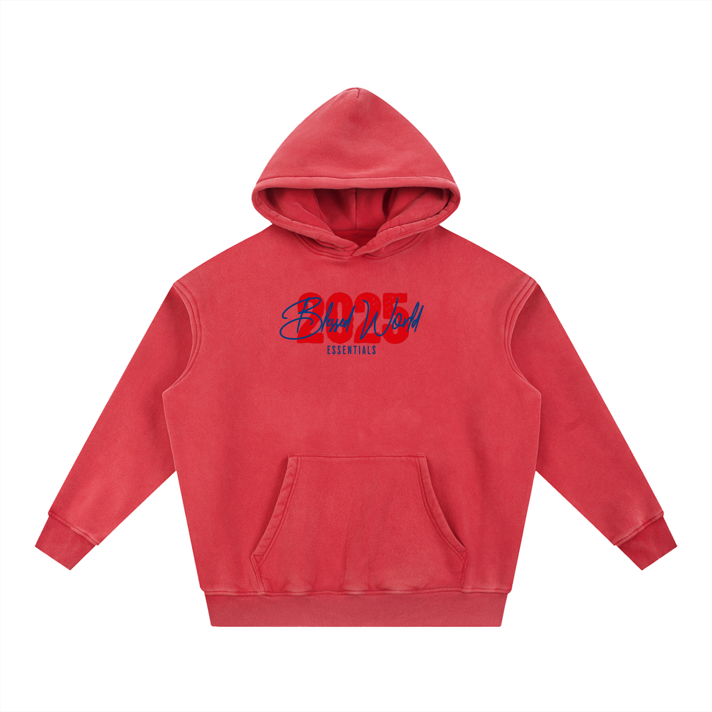 Blessed World Essentials 2025 Oversized Hoodie