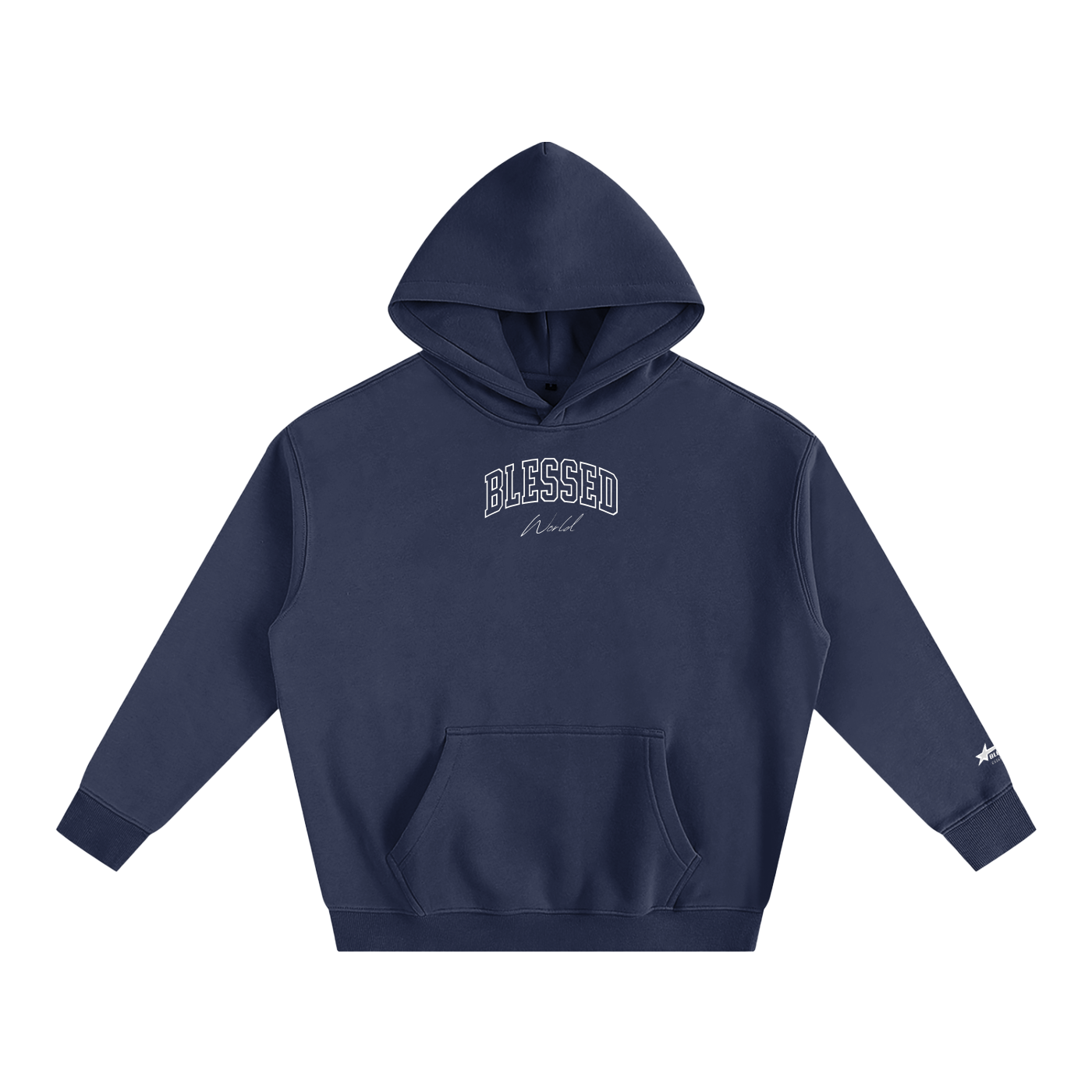 Blessed World Oversized Hoodie
