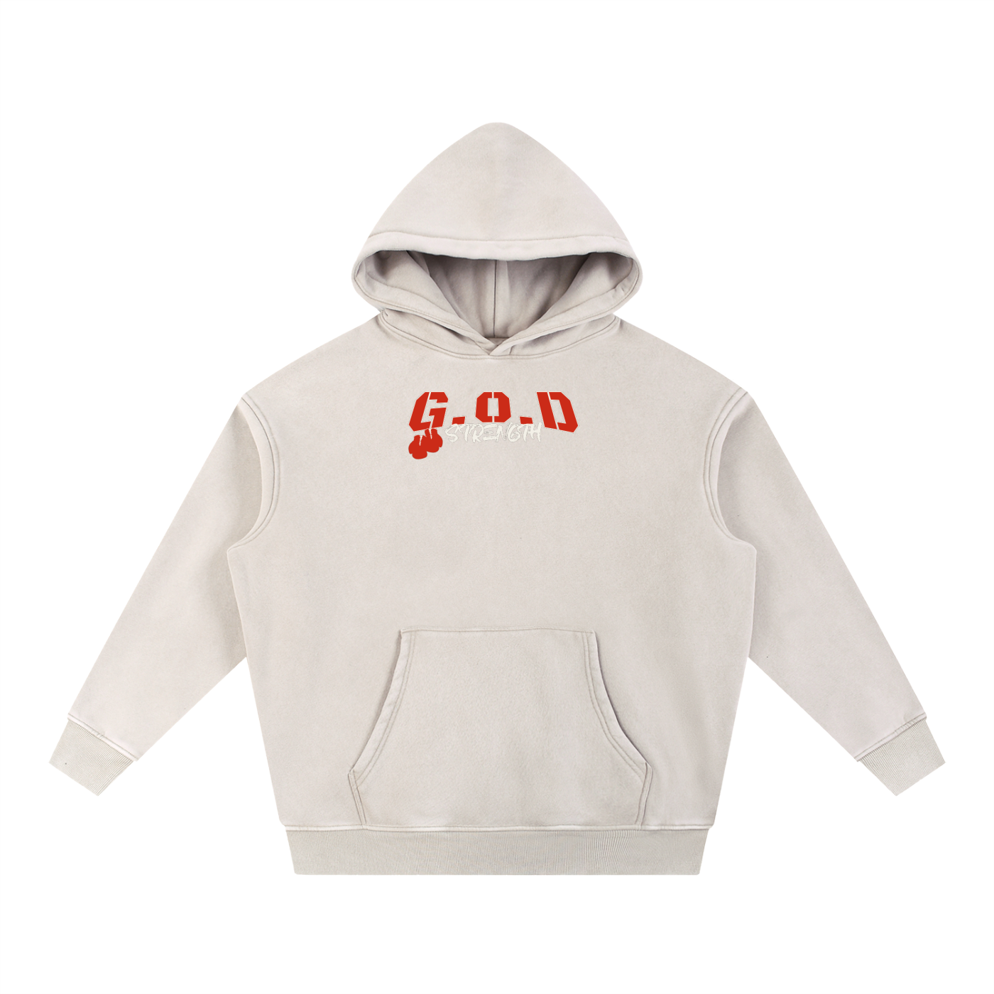 God Strength Oversized Hoodie