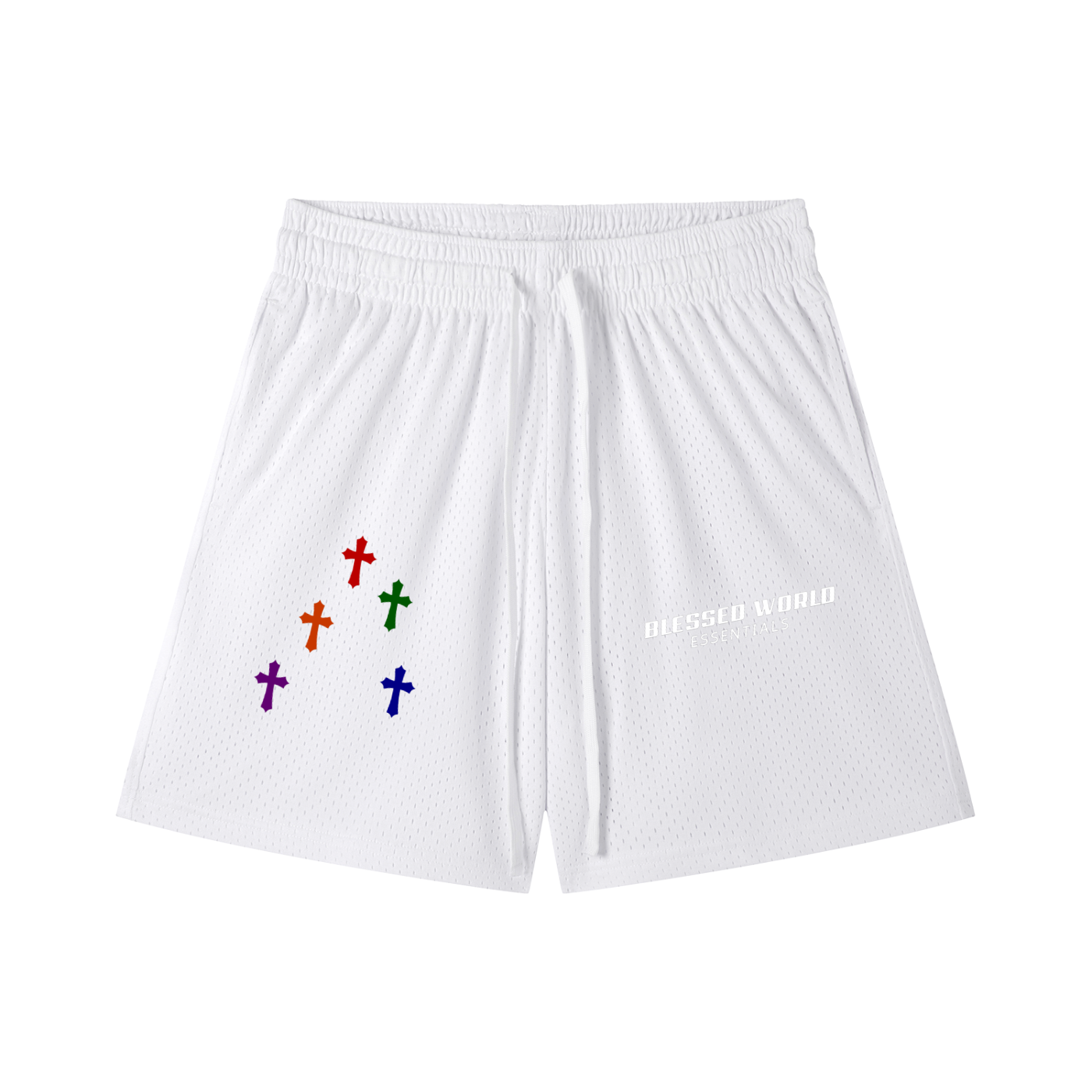 Cross Blessed World Essentials Mesh Shorts