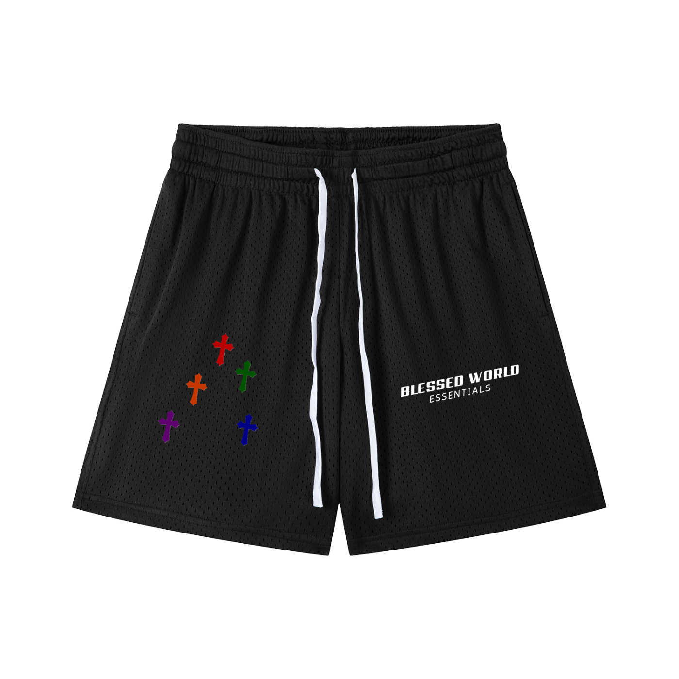 Cross Blessed World Essentials Mesh Shorts