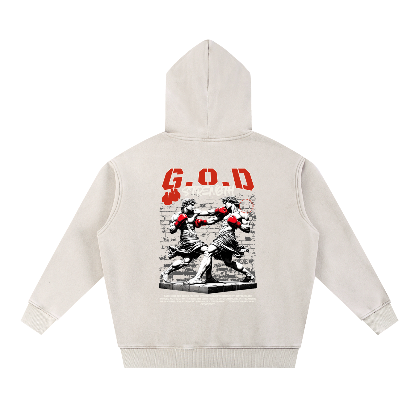God Strength Oversized Hoodie