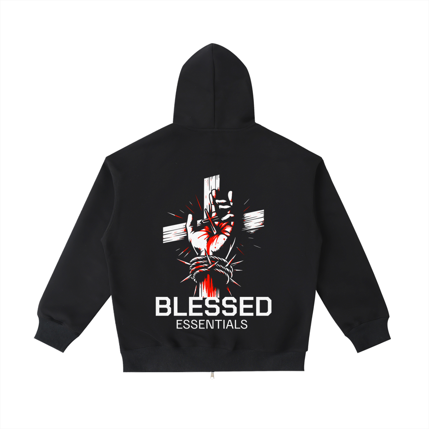 Blessed Essentials x Cross Zip-Up