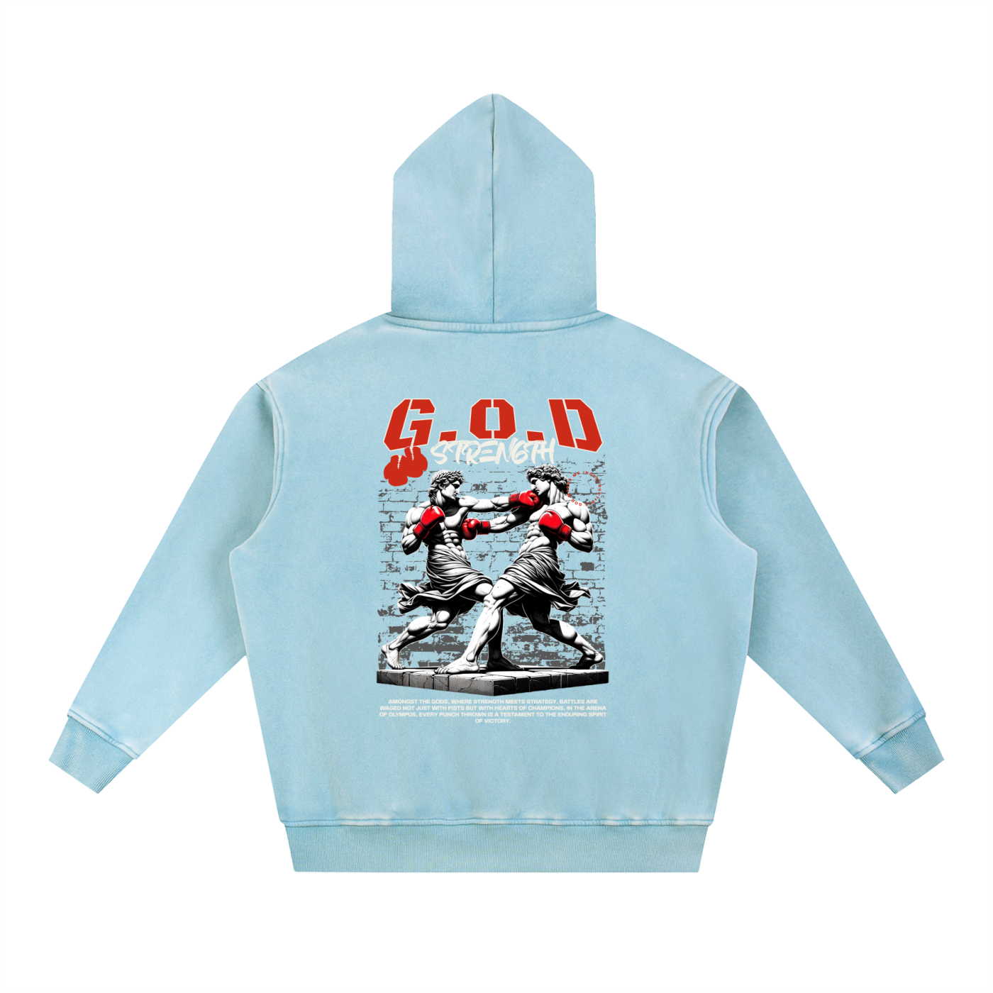 God Strength Oversized Hoodie
