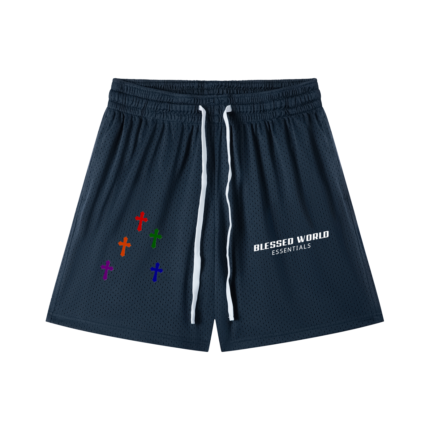 Cross Blessed World Essentials Mesh Shorts