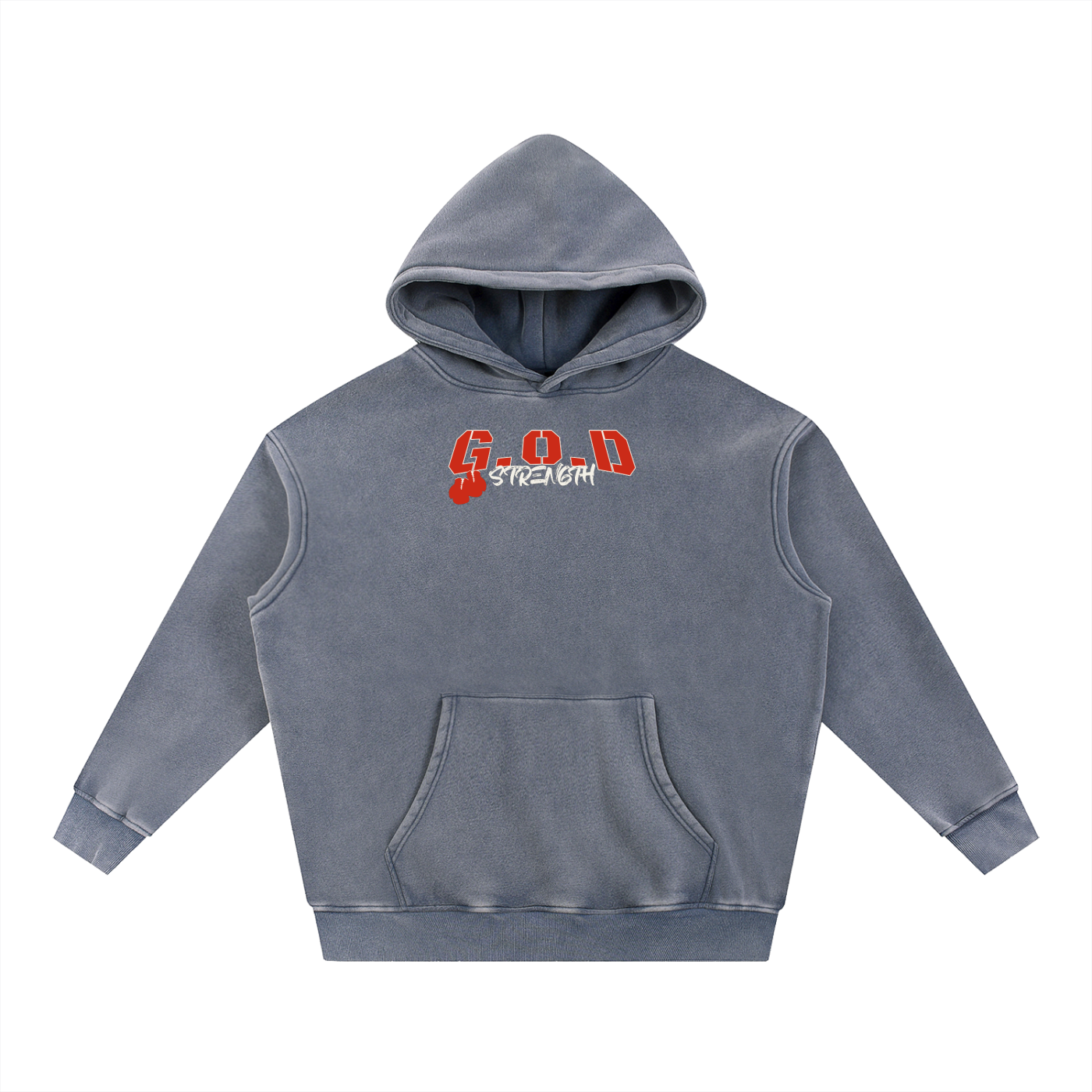God Strength Oversized Hoodie