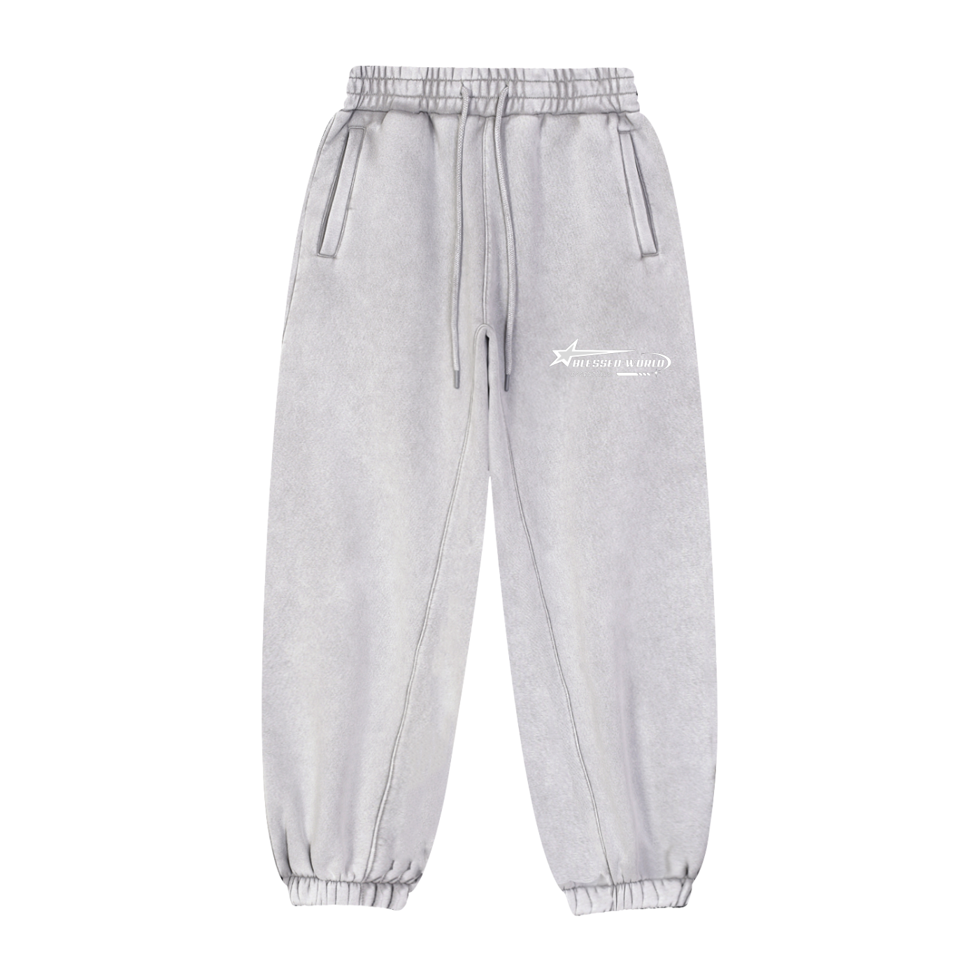 Blessed World Essentials Sweatpants White Edition