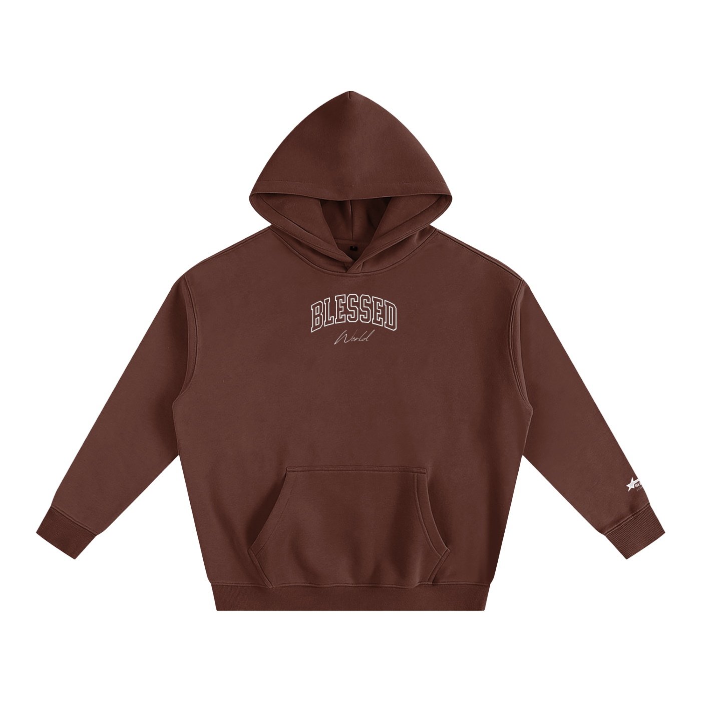 Blessed World Oversized Hoodie