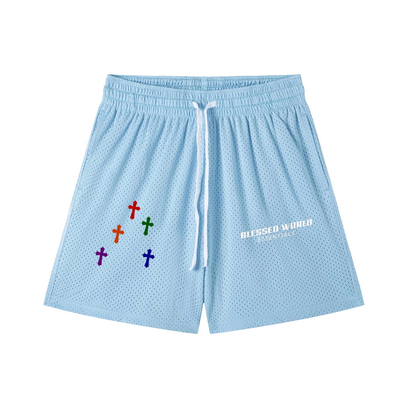 Cross Blessed World Essentials Mesh Shorts