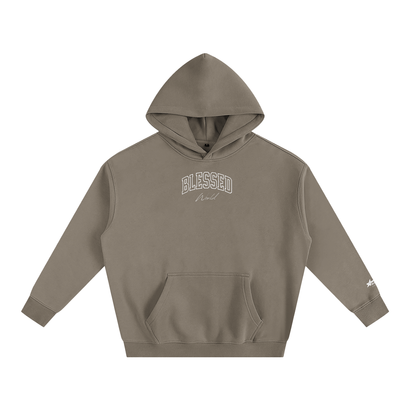 Blessed World Oversized Hoodie